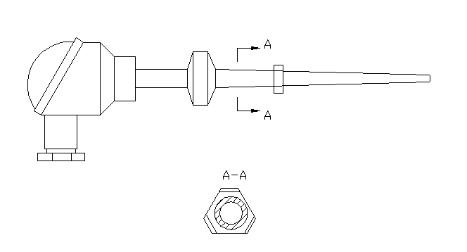 套管熱電偶結(jié)構(gòu)形式